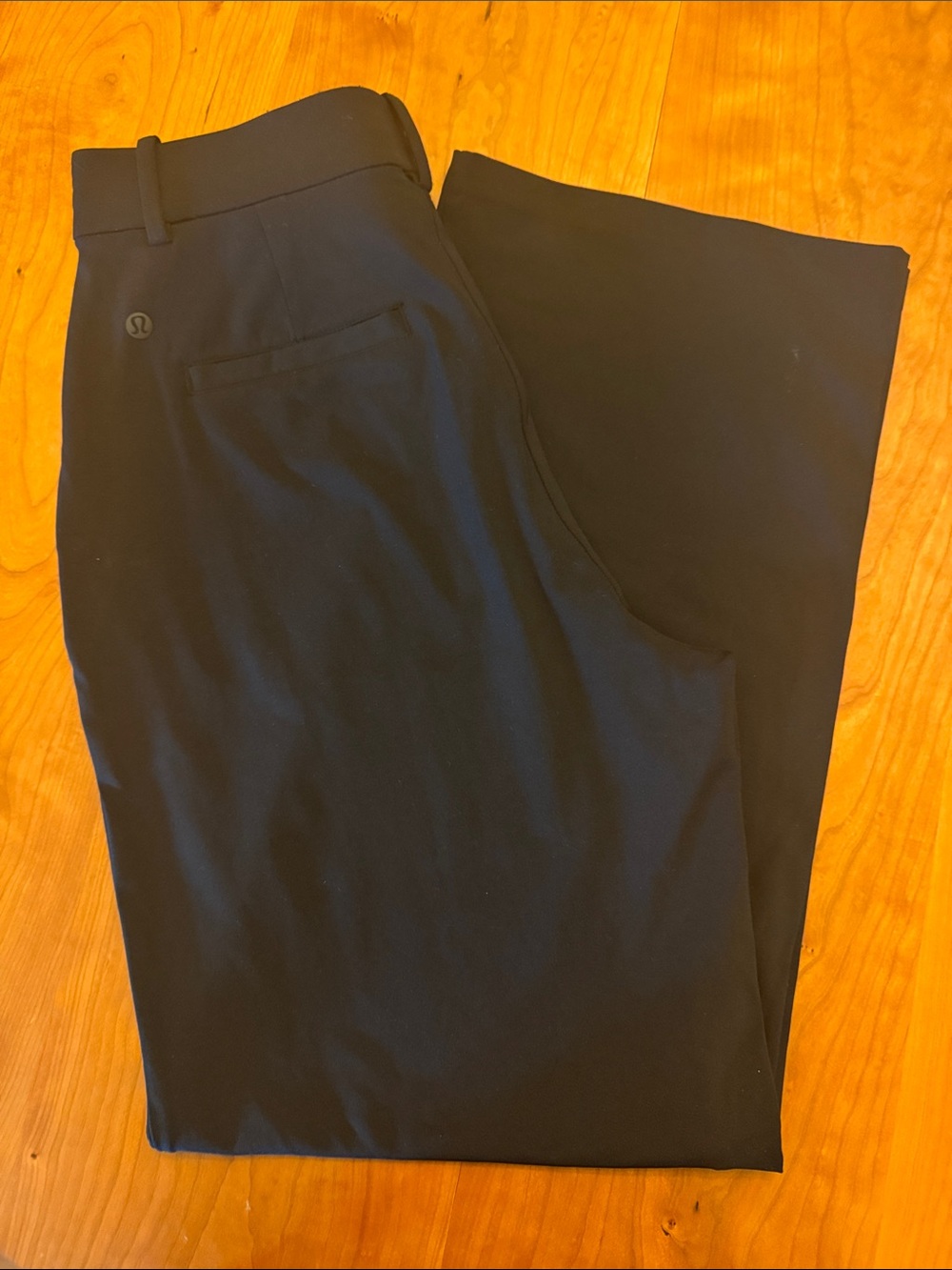 lululemon athletica Black Chino-Style Performance Pants